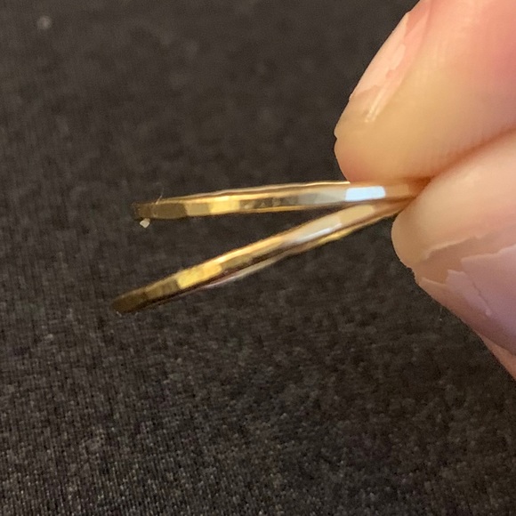 GO Rings stackable set of 2 (size 6 & 7) - Picture 3 of 3